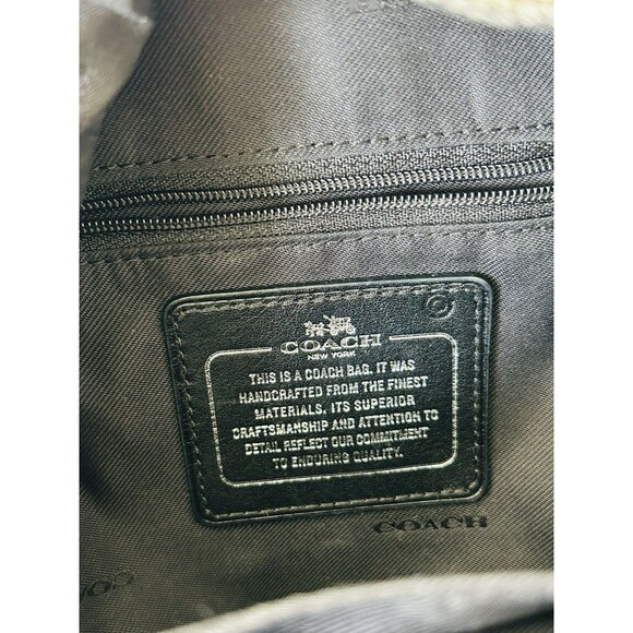 COACH Mini Campus Backpack In Hologram Pebble Leather Silver Metallic - Picture 7 of 8